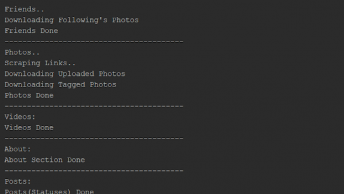Ultimate-Facebook-Scraper